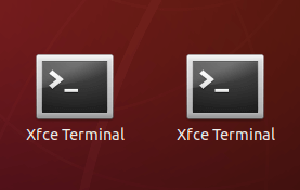 Xfce Terminal 설치 완료